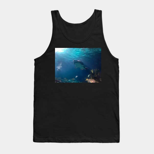 Shark! Tank Top by Ckauzmann